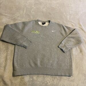 Nike Sweater‎ Men Large Gray Pullover Sweatshirt Physical Therapy Sports Rehab